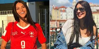 Juni in der schweiz noch einmal ein grosses hochzeitsfest. Wags Piala Eropa Si Cantik Amina Seferovic Dari Swiss Bola Net
