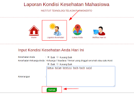 Laporkan Kesehatanmu Dapatkan Tak Dan Link Aja Sebesar 50 000 Kemahasiswaan It Telkom