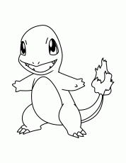 There are 197 charmander coloring for sale on etsy, and they cost $8.34 on average. Baby Charmander Coloring Pages Coloring Pages For All Ages Coloring Home