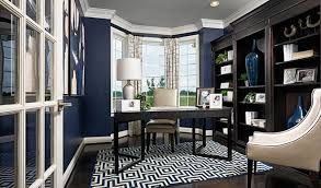 $1,700,000 3 br, 1 full ba offered by: This Eye Catching Home Office In Aldie Va Features Sophisticated French Doors Elegant Crown Molding And Rich Ha Home Home Office Design Bookshelves Built In