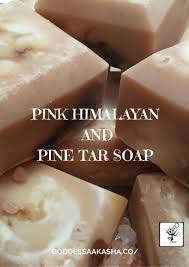 Pink Himalayan And Pine Tar Soap This Soap Is Made With Olive Oil Coconut Oil Pink Himalayan Salt And Pine Tar Himalayan Salt Is Pine Tar Soap Pine Tar Soap