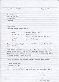 Surat izin dapat dibuat dengan tulisan tangan ataupun diketik. Contoh Surat Lamaran Kerja Tulis Tangan Di Rumah Sakit Contoh Surat