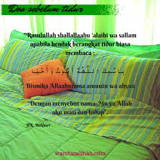 Adab Sebelum Tidur Dalam Islam