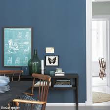 Blaue Wandfarbe Als Kontrast Blaue Schlafzimmerwande Innenarchitektur Haus Deko