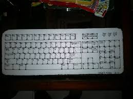 Model Of A Keyboard Made On Thermocol Projects For Kids School Projects Diy Projects