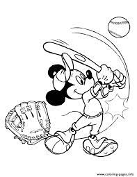 281x394 mickey mouse baseball coloring page. Baseball Mickey Disney Coloring Pages Printable