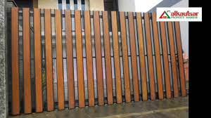 Pagar besi & kayu minimalis. Membuat Pagar Kayu Awet Dan Murah Youtube