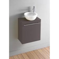 Leroy merlin lave main wc. Meuble Lave Mains Complet Couleur Taupe Avec Bol En Ceramique Leroy Merlin