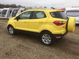ebay 2015 ford ecosport titanium yellow cat d salvage damaged repair logbook v5 suv carparts carrepair yellow cat ford ecosport vauxhall