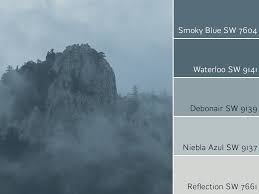 It's representative of the peace that comes from being around quiet lakes, babbling brooks, and gentle streams. Smoky Blue Color Review By Laura Rugh Rugh Design
