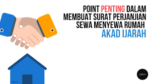 Surat perjanjian ini masih berkaitan dengan format aset desa yang sebagian sudah kami ulas dalam artikel sebelumnya. Contoh Surat Perjanjian Sewa Menyewa Rumah Akad Ijarah