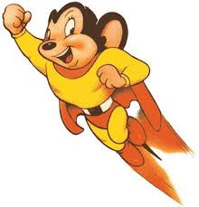 Mighty Mouse Here He Comes To Save The Dayyyyyyy Best Cartoon Characters Old School Cartoons Classic Cartoons