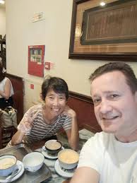 I was very happy to see my old colleague Jessie from Rhode & Schwartz,  Munich today in Singapore.