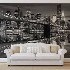 New York City Skyline Brooklyn Bridge Forwall Fototape Https Www Amazon De Dp B01jsdi5gu Ref Cm Sw R P In 2020 Fototapete Fototapete Schlafzimmer Wandbild Wand