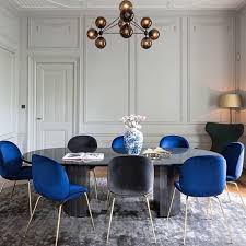 Gubi Is A Design House On A Ongoing Quest Gubi Has Made A Distinctive Name For Itself In The Internat Luxury Dining Room Dining Room Blue Dining Room Lighting