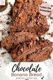 Healthy Chocolate Banana Bread Gluten Free Secretly Healthy Home Recipe Chocolate Banana Bread Chocolate Banana Bread Recipe Healthy Chocolate Banana