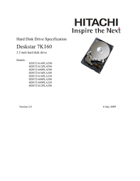 ¿como flashear lector hitachi 79 de forma sencilla? Hitachi Hds721616pla320 Specifications Manualzz