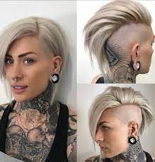 Undershave And Undercut Haircuts Austin Tattoo Piercing Frisuren Haar Haare Hair Hairstyle Hairsty Frisuren Mohawk Frisur Kurzhaarschnitt Frauen