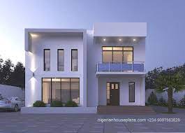 If you're after a 4 bedroom house plan that exudes style and functionality, then you've come to the right place! Modern Contemporary Nigeria House Design Building House Plans Designs House Design Pictures Small House Floor Plans
