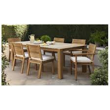 Smith Hawken Premium Quality Solenti Teak Dining Collection Teak Patio Furniture Patio Furniture Sets Outdoor Dining Set