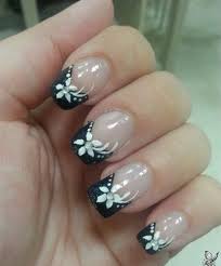 Naturnägel lassen sich als french nails leicht selbst machen. Schwarz Weisse Gelnagel Selber Machen 70 Gelnagel Muster