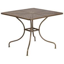Maybe you would like to learn more about one of these? Flash Furniture Commercial Grade 35 5 Square Indoor Outdoor Steel Patio Table With Umbrella Hole Target