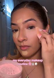 Grwm to create content🎀 Products used: @Rare Beauty hydrating under eye  patches @IT Cosmetics cc+ natural matte cream @SHEGLAM liquid contour  @Winky Lux liquid blush “cheeky rose” @Benefit Cosmetics ...