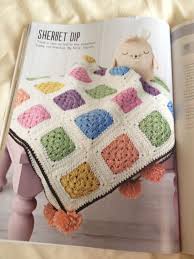 Sherbet Dip Baby Blanket By Nicki Trench In Simply Crochet Issue 8 Blanket Bubble Blanket Baby Receiving Blankets