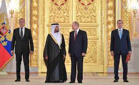 بينما سبقه سفير الإمارات العربية المتحدة إلى تل أبيب في مارس. ÙˆÙƒØ§Ù„Ø© Ø£Ù†Ø¨Ø§Ø¡ Ø§Ù„Ø¥Ù…Ø§Ø±Ø§Øª Ø³ÙÙŠØ± Ø§Ù„Ø¯ÙˆÙ„Ø© Ù„Ø¯Ù‰ Ù…ÙˆØ³ÙƒÙˆ ÙŠÙ‚Ø¯Ù… Ø£ÙˆØ±Ø§Ù‚ Ø§Ø¹ØªÙ…Ø§Ø¯Ù‡ Ù„Ù„Ø±Ø¦ÙŠØ³ Ø§Ù„Ø±ÙˆØ³ÙŠ