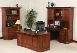 Join us and get deals. Luxury Amish Crafted Buckingham Office Suite In Cherry Rustic Home Office Other By Quality Woods Furniture Houzz