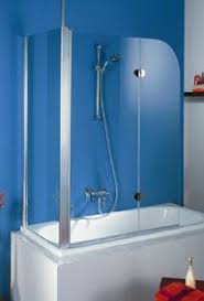 Screen With End Panel So No Need For Stud Wall At End Of Bath For Shower Bath Shower Screens Shower Screen Bathroom Renovation Designs