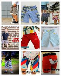 boy oh boy oh boy crafts free boy shorts tutorials 子供服 型紙 洋服 子供服