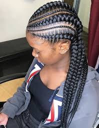 Stylist sarah potempa called this hairdo she created for margot robbie a peekaboo braid. 70 Best Black Braided Hairstyles Best Hair Looks