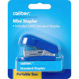 Caliber Mini Stapler Portable, Assorted - CVS Pharmacy