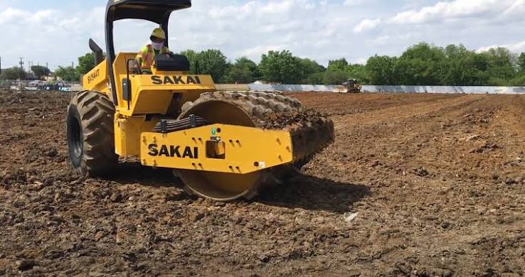 Sakai SV412DB Soil Compactor
