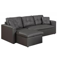 Measure the canape bed as a couch and with the bed extended. Canape D Angle Modulable Et Convertible 3 Places Gris Enzo Canape D Angle Pas Cher