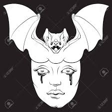 Vector Illustration In Hand Drawn Realistic Style With Skull ...