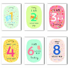 Ghost, witch, pumpkin, rainbow.happy halloween. Personalised Baby Milestone Cards By Made By Ellis Notonthehighstreet Com