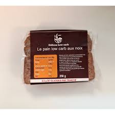 Delices Low Carb Pain Low Carb Aux Noix En Tranches 250 G