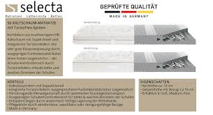In diesem outlet gibt es unter anderem. Selecta St6 Kaltschaummatratze Torsioflex System Alles Zum Schlafen