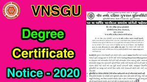 These awards usually take four years or less to complete. Vnsgu Degree Certificate Notice 2020 Vnsgu Online Offline Degree Certificate Notice 2020 Mez Youtube