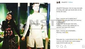 Setelah lama berdiam diri akhirnya rita membuka mulut. Showbiz I Want My New Daddy To Be A Footballer