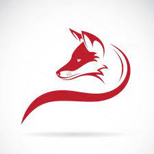 Vector Image Of An Fox Head Fox Logo Design Fox Images Fox Pictures