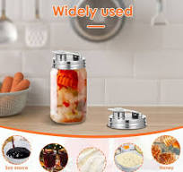 Mason Jar Pour Spout Lid Regular Mouth With Handle, Airtight & Leak-Proof  Flip Cap Lid, Easy Open & Pour, Turns Your Mason Jar Into Pitcher For Cold  ...