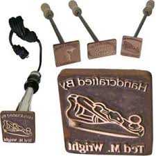 Complete line of branders, custom made to your specifications. Personalized Wood Branding Irons