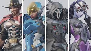 Mccree still has his signature cowboy hat and serape, but he, like other overwatch 2 characters, has a slightly more technical look to him. Mccree Pharah Reaper And Widowmaker Get Overwatch 2 Redesigns Ginx Esports Tv