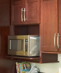 Product Browser Shenandoah Cabinetry Microwave Shelf Upper Kitchen Cabinets Kitchen Cabinet Interior