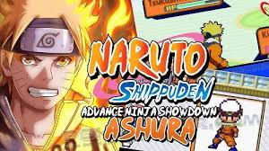 Here lista de juegos de game boy advance que incluye el link: Gba Pokemon Naruto Shippuden Advance Ninja Showdown Ashura V1 02 Pokemoner Com