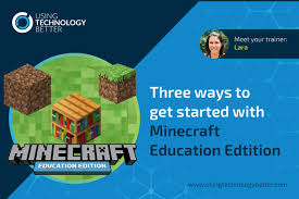 I did not edit because i don't think you can edit on a s. Three Ways To Get Started With Minecraft Education Edition