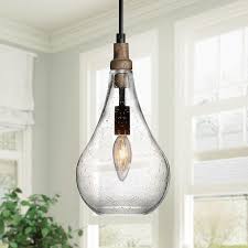 Maybe you would like to learn more about one of these? Lnc Integration Brich Wood Black And Seeded Teardrop Glass Farmhouse Seeded Glass Teardrop Led Mini Kitchen Island Light In The Pendant Lighting Department At Lowes Com